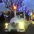 petit train au marché de Noël